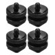 thumbnail image 1 of Adaptador de tornillo para trípode de 4 piezas de 1/4 de pulgada con doble tornillo para cámara, accesorio de montaje de zapata, 1 of 6