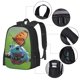 thumbnail image 2 of Balery Butterfly Landing On Head Dumpy Frog Mochila para hombre y mujer - Tela Oxford 600D resistente - Gran capacidad, resistente al agua, ideal para la escuela, viajes y senderismo, 2 of 6