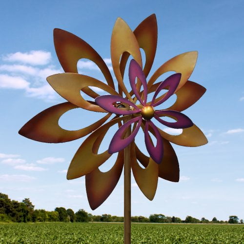 Dancing Sunflower Windmill by Summerfield Terrace