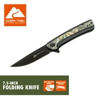 Ozark Trail 7.5-inch Folding Knife, Camo