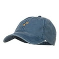 thumbnail image 2 of Mini Key Embroidered Washed Cap - Navy OSFM, 2 of 5