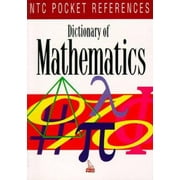 Dictionary of Mathematics (Ntc Pocket References), Used [Paperback]