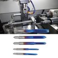 thumbnail image 4 of Robinet à Vis, Ensemble de 5 Pcs Filetage Manuel Robinet en Acier Haute Vitesse Outil pour Découper les Filetages, Moules à Fileter, 4 of 8