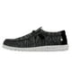 thumbnail image 1 of Mocasines Hey Dude Wally Sox Stitch para hombre, color blanco y negro, 1 of 7