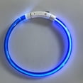 thumbnail image 2 of OAVQHLG3B LED Dog Collar, Rechargeable Light Up Dog Collars, Illuminated Lighted LED Necklace Glow in The Dark, 2 of 3
