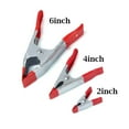 thumbnail image 6 of 2/4/6 Inch Metal Heavy Duty Spring Clamps Crocodile Clip Red Rubber Tips Tool Clips Grip Holder Home Improvement Hardware 4 Inch Fangkenuo, 6 of 9