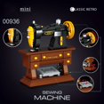 thumbnail image 2 of 633pcs Classic Retro Series, Sewing Machine, Adult Building Blocks Set, Construction Blocks Set, Best Gifts For Adults/Teens, Collectible Model, 2 of 4
