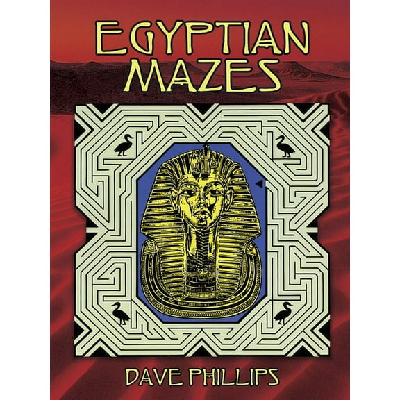 Dover Brain Games & Puzzles Egyptian Mazes, (Paperback)