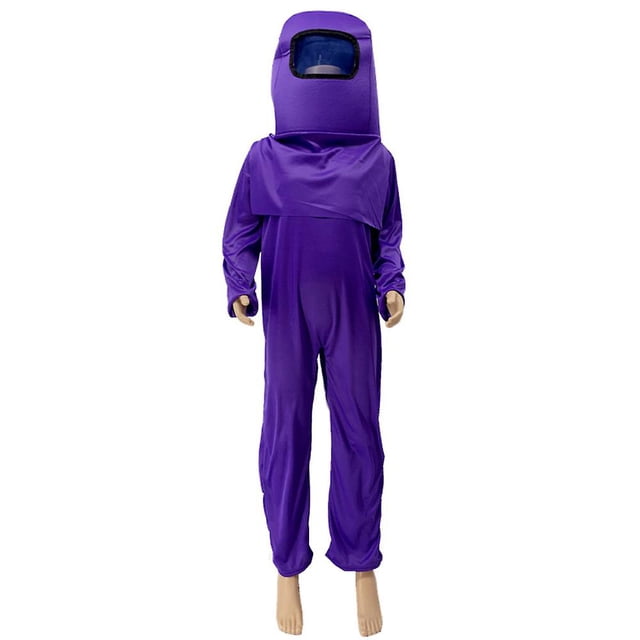 Disfraz de cosplay para niños y niñas de Among Us para niños de 6 a 12 años