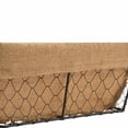 thumbnail image 2 of A&B Home Joyce Basket with Canvas Cloth - Set of 3-Color:Burlap,Style:Cottage, 2 of 3