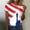 01 Multicolor1, variant on Weiqiqre Tops for Women Trendy American Flag Shirt for Women Firework Fourth of July T Shirt Patriotic Graphic Tee USA Flag Short Sleeve Tops