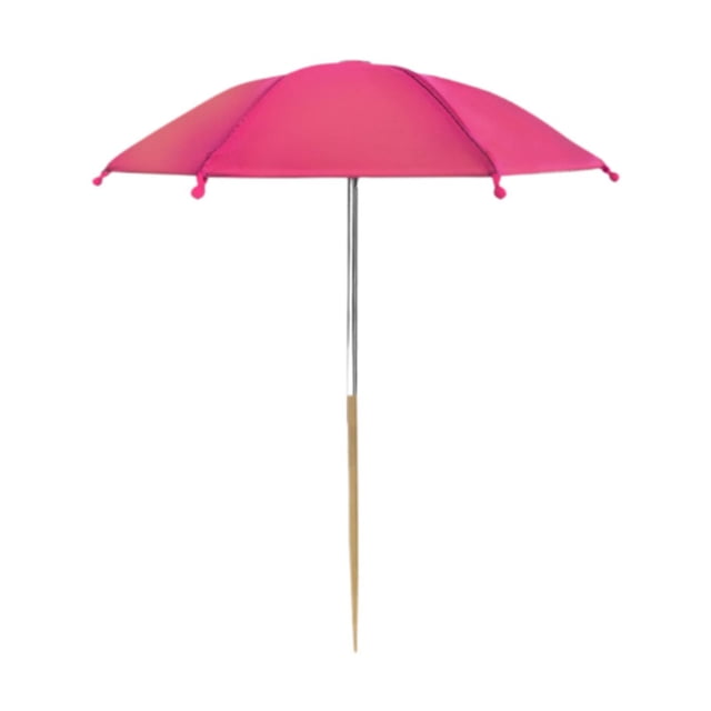 Sombrilla creativa para jardín, sombrilla de sombra para protección solar para exteriores. Rosa