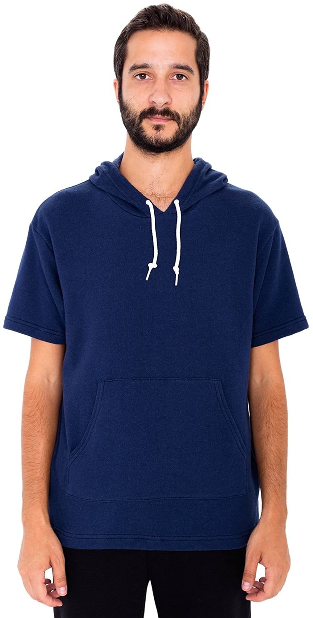 american apparel short sleeve hoodie