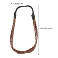 thumbnail image 4 of 8 Pcs Attaches de Cheveux Dreadlocks Bandeau pour Femmes Perruque Dreadlocks Miss, 4 of 6