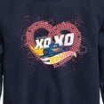 thumbnail image 3 of Hot Wheels - XOXO Heart - Toddler And Youth Crewneck Fleece Sweatshirt, 3 of 5