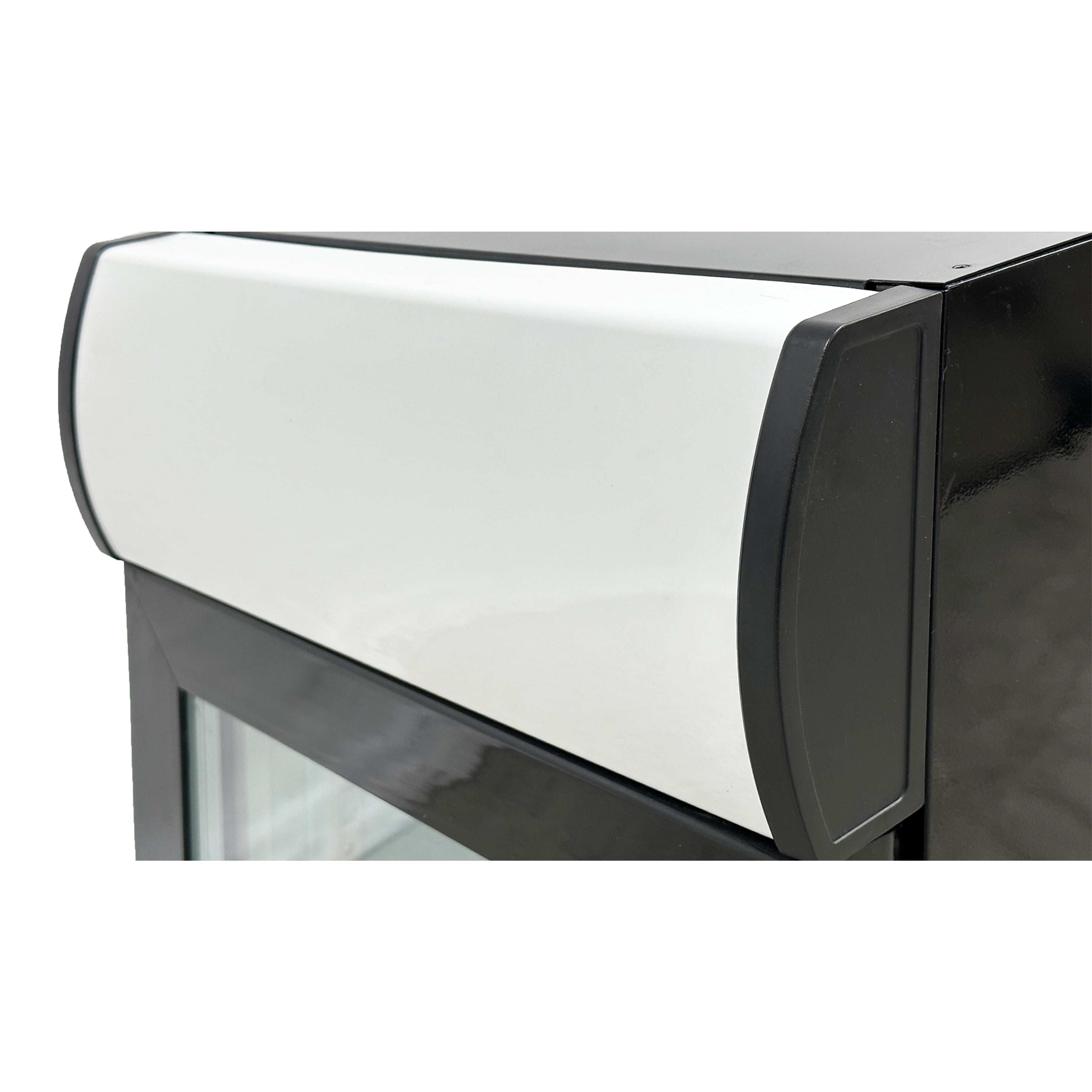 NSF 19 in. Countertop Glass Freezer, Ice Cream Freezer, Low Nosie 50L Display Freezer