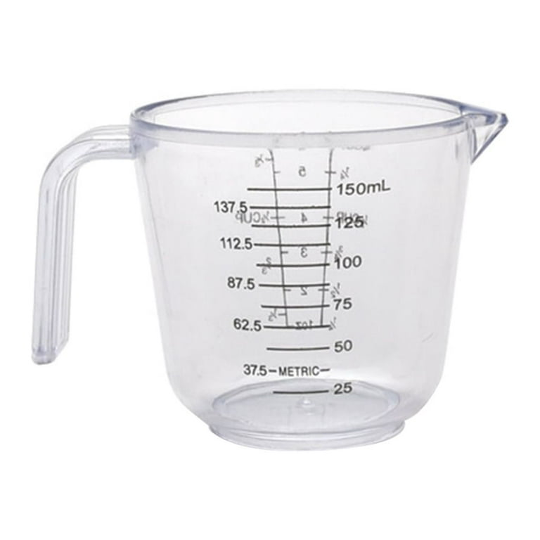 250ml 500ml Plastic Measuring Cups Transparent And Graduated Small  Measuring Cup Milk Tea Kitchen Baking At Home Measuring - Baking & Pastry  Tools - AliExpress