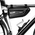thumbnail image 3 of Bicycle Triangle Frame Bag Water Resistant Bicycle Pouch Top Tube Pack Lightweight Bike Storage Bag, 3 of 8