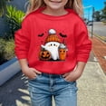 thumbnail image 2 of Chandails en Molleton à Capuche pour Filles, Tendance Halloween, Col Rond, Manches Longues, Design Mignon, Confortable et à la Mode, 2 of 4