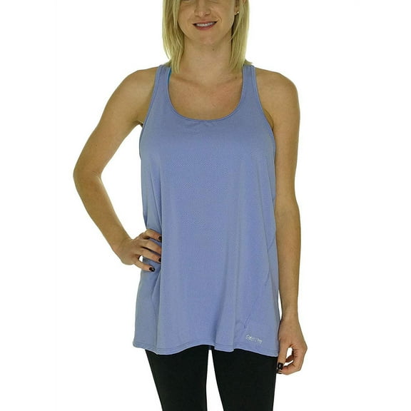 Calvin Klein Women's Black Polyester/Spandex Tank Top Shirt