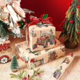 thumbnail image 6 of Gift Wrapping Paper Roll 58" x 23", Cute Animals Printed Gift Wrap, Easy Cut & Fold, Durable Paper for Birthday, Holiday, Party and DIY Crafts,1 Roll, 6 of 8