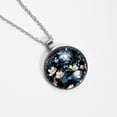 thumbnail image 4 of Tree Elegant Glass Circular Pendant Necklace - Stunning Jewelry for Every Occasion, 4 of 5