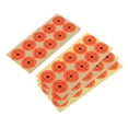 thumbnail image 4 of 1250 Piezas 1,6 `` de Objetivos de Tiro con Salpicaduras de Varios Tamaños, Objetivos Adhesivo Reactivo para Entrenamiento de Práct shamjiam Disparos en blanco con objetivos de papel, 4 of 9