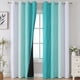 thumbnail image 2 of Cortina Estelar Textiler Ombre Blackout 132 x 274 cm, color verde azulado, 2 of 9
