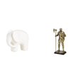 thumbnail image 1 of Figura de elefante,Figura decorativa de elefante estilo Feng Shui para el hogar,Figura de escritorio,Estatua de caballero,artesanía artística,coleccionable,escritorio,oficina,Figura, 1 of 8