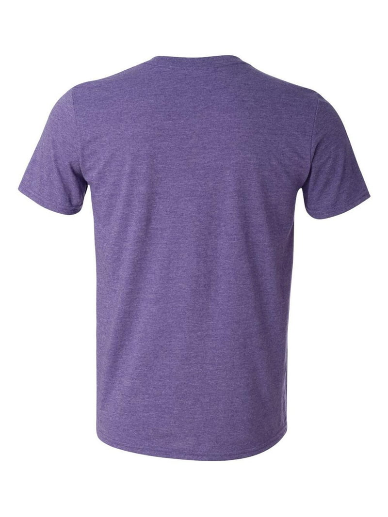 Gildan Softstyle T-Shirt, Heather Purple, 3XL, 100% Ring-Spun