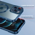 thumbnail image 6 of for iPhone 12 Pro Max Magnetic Case [Compatible with Magsafe], Full Body Protective Cover Soft TPU Shockproof Slim Phone Case for Apple iPhone 12 Pro Max 6.7", Blue, 6 of 18