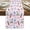 Pink, variant on Summer Beach Table Runner Retro Watercolor Surfboard Coconut Tree Tablerunners 13 x 36 Inch, Table Decorations Tabletop Scarf for Summer Gathering Holiday Farmhouse Kitchen Dining Decor