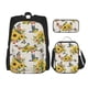 thumbnail image 1 of Easygdp Bird Sunflowers Mochila para Niños y Niñas con Set de Caja de Almuerzo y Estuche para Lápices 3 en 1, Mochila Escolar Estampada para Adolescentes, 1 of 7