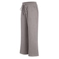 thumbnail image 4 of Kiijoy Girls Summer Pants Elastic Waist Loose Straight Leg Pants Soft Slacks, Sizes 7-8, 4 of 8