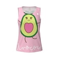 thumbnail image 4 of Lsque Cute Avocado Printed Workout Tank Tops for Women, Athletic Sports Tank Tops, Compression Sleeveless Dry Fit Shirts,Sleeveless Yoga Shirt-Medium, 4 of 9