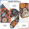 thumbnail image 6 of FORMRS Boys Pajama Pants with Pockets Size 6-8Y Kids Lounge Sleep Bottoms, Colorful Flowers, 6 of 8