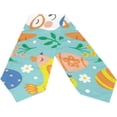 thumbnail image 2 of Coolnut 13"x70" Rectangle Bunny Flowers and Easter Eggs Printed Table Runner for Wedding Birthday Holiday, 2 of 7