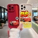thumbnail image 4 of Cars Lightning McQueen 95, funda de teléfono para IPhone 15, 14, 13, 12, 11 Pro Max, Mini, XR, XS, X, 7, 8 Plus, TPU suave con correa de mano, 4 of 5