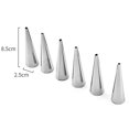 thumbnail image 3 of 12pcs Pastry Cream Horn Cone Shaped Bread Cake Mould Baking Tool, 3 of 5