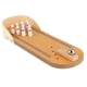 thumbnail image 4 of Juego de bolos de madera para niños, minijuego interactivo de escritorio para padres e hijos (minijuego de bolos), 4 of 14