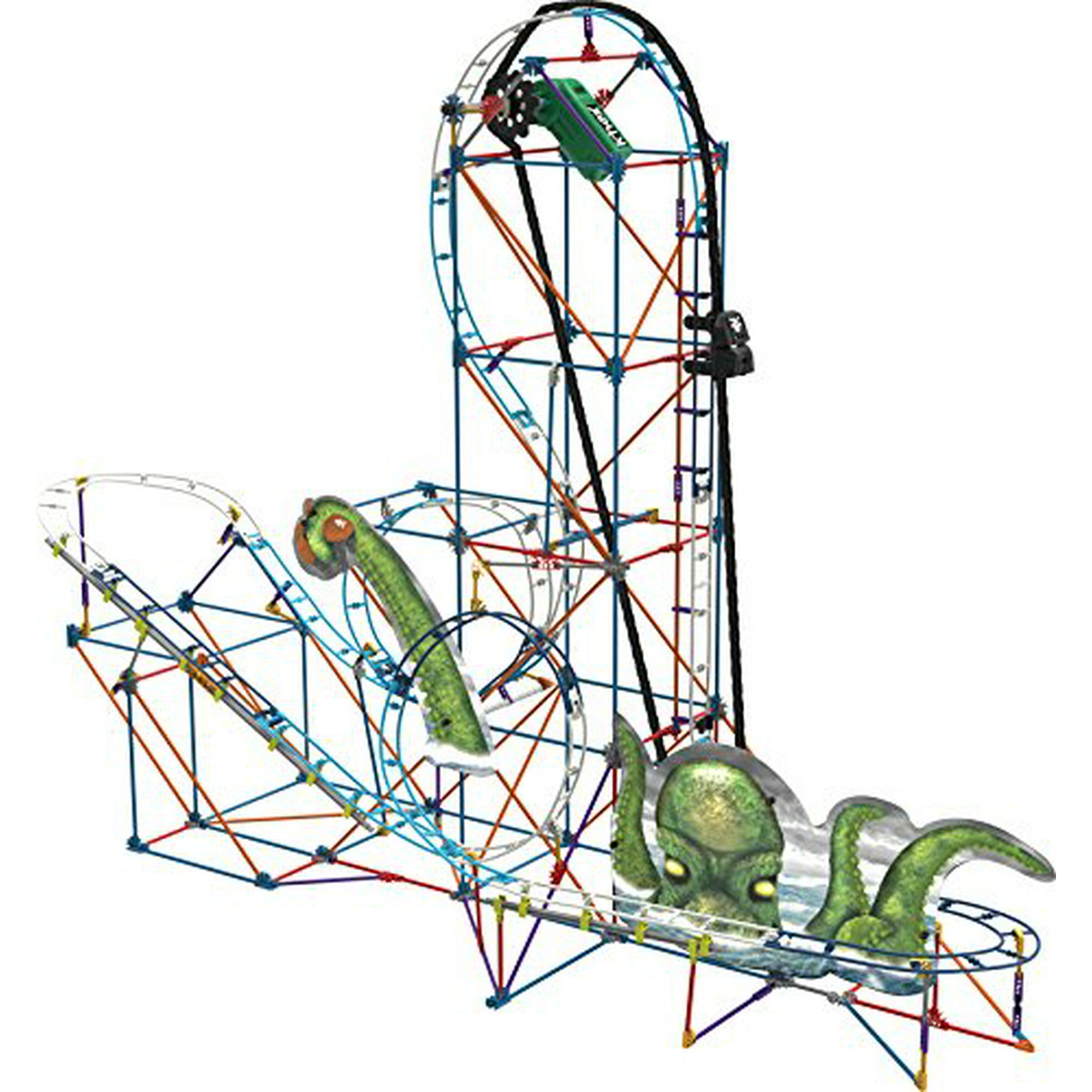 K'Nex Thrill Rides-Kraken'S Revenge Roller Coaster Building Set