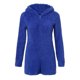 thumbnail image 3 of Qarigey Ropa de dormir con capucha de lana para mujer Pijamas Mono de oso de peluche Pantalones cortos Mamelucos Prendas para la parte inferior del cuerpo Azul 5XL Qarigey FS10114-48, 3 of 6
