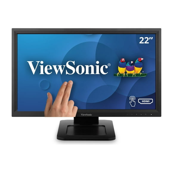 ViewSonic TD2211 - LED monitor - 22" (21.5" viewable) - touchscreen - 1920 x 1080 Full HD (1080p) @ 75 Hz - MVA - 250 cd/m�� - 3000:1 - 6.8 ms - HDMI, DVI, VGA - speakers