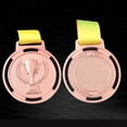 thumbnail image 4 of DQrwqpou Medalla Antorcha Souvenir Premio Competencia Deportiva Aleación Zinc Con Correa (cobre), 4 of 8