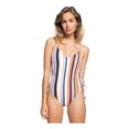 thumbnail image 1 of Traje De Baño Roxy Mujer Dama Completo Natación Playa azul XS, 1 of 6