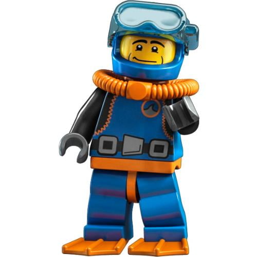 LEGO Minifigures Series 1 Deep Sea Diver Minifigure [Loose]