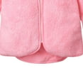 thumbnail image 5 of Gubotare Toddler Fleece Girl's Jacket Kids Full Zip Ultra Soft Fleece Hoodie Sweatshirt Size 6 12 Months,(Hot Pink 6-12 Months), 5 of 5