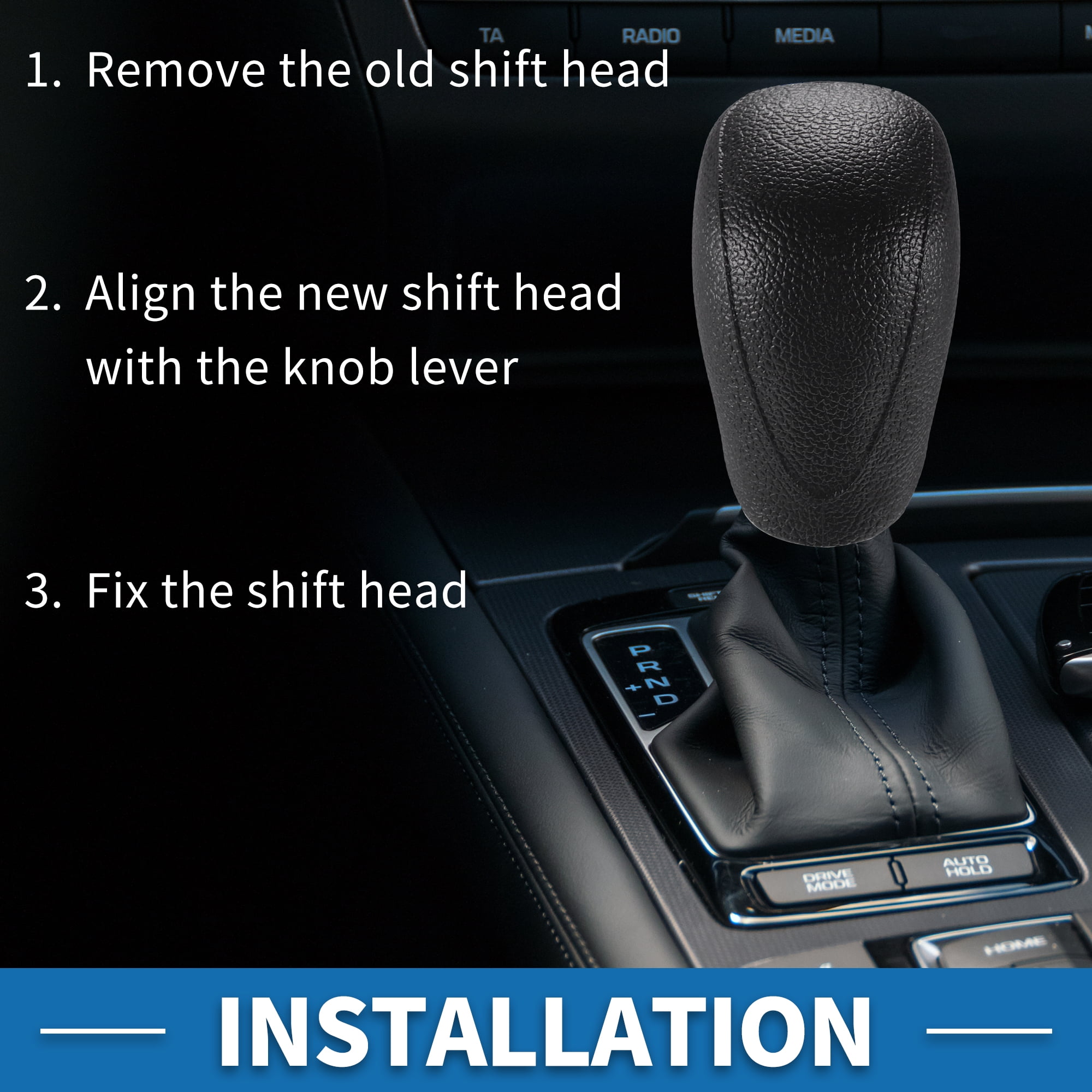 Unique Bargains good-quality Automatic Gear Shifter Knob for Toyota Camry 2007-2014 Models