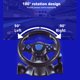 thumbnail image 3 of Rueda de Carreras Con Pedales y Paletas, retroalimentación de Vibracia PC Racing Wheel ergonomic USB Enchufe y Juego para 360, 3 of 7