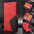 thumbnail image 5 of (Red) Case for iPhone 15 pro (6.1 inches), PU Leather Wallet Case, Magnetic Closure and Flip Protection Case with Shockproof TPU, Flip Case, Card Slots, 5 of 5